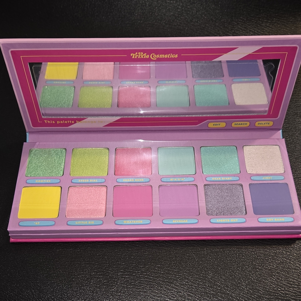 Trixie Cosmetics Girl Talk 12 Pan Eyeshadow Palette